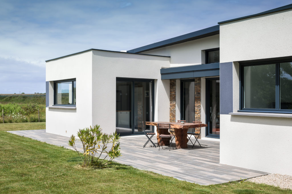 Maison de plain pied contemporaine