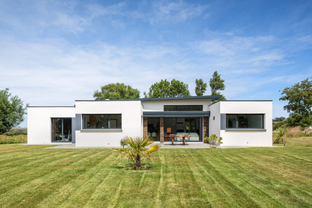 Maison de plain pied contemporaine