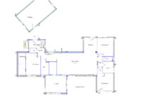 Maison de plain pied contemporaine