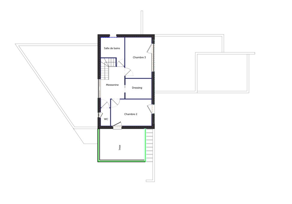 Maison design et contemporaine