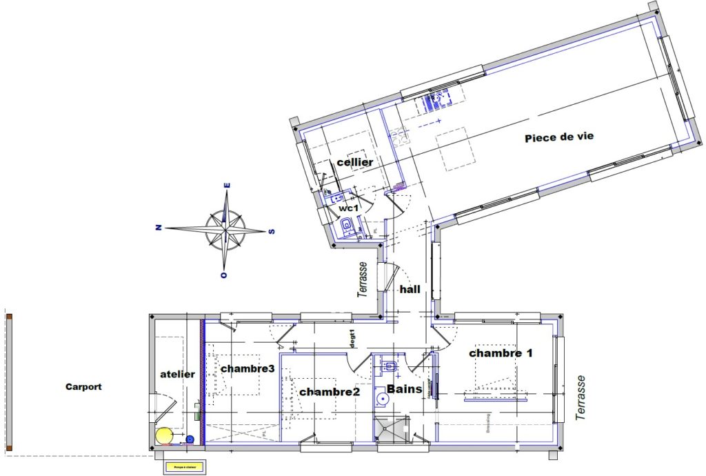 Plan de la maison