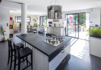 cuisine ouverte maison individuelle trecobat
