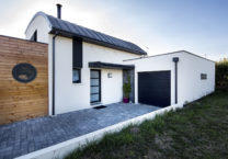 maison individuelle entree garage trecobat morbihan