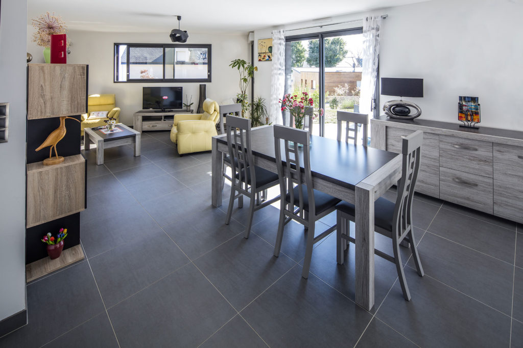 maison individuelle salleamanger salon trecobat morbihan