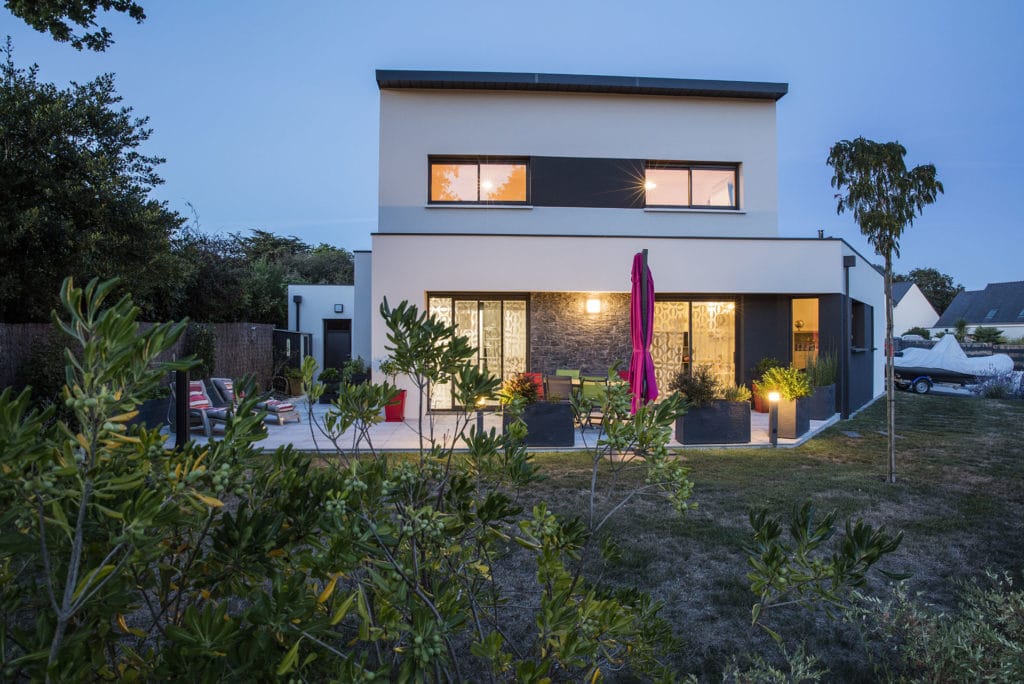 maison individuelle terrasse trecobat morbihan