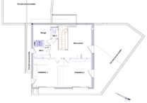 plan de maison étage