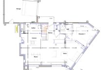 Plan de maison rez-de-chaussée
