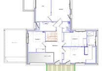 Plan maison Trecobat - étage
