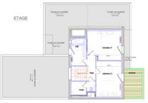Plan maison - étage
