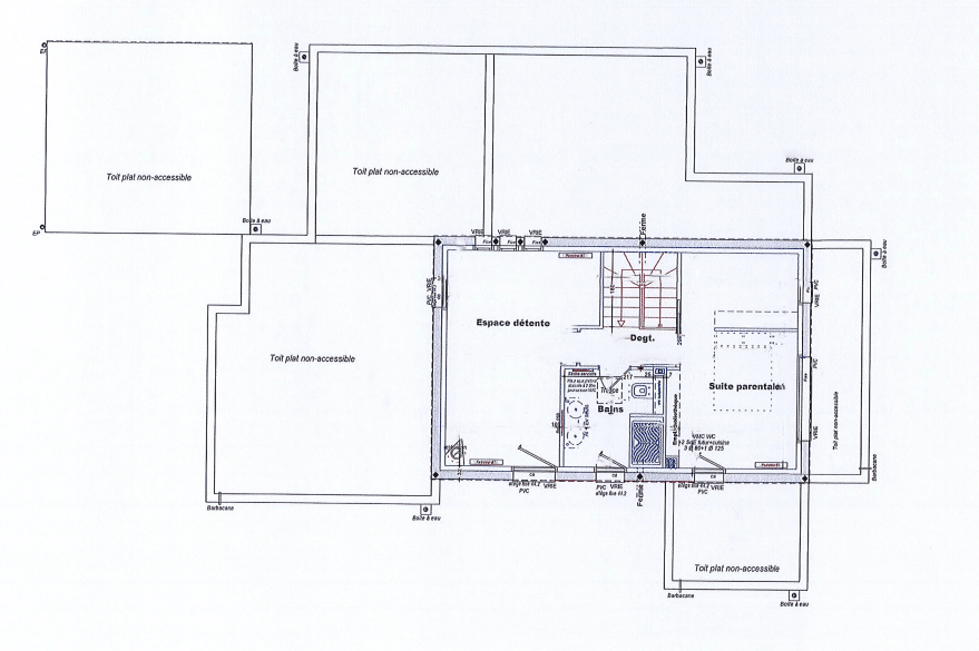 Plan étage Trecobat