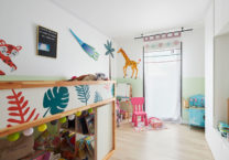 Maison familiale de plain-pied en L