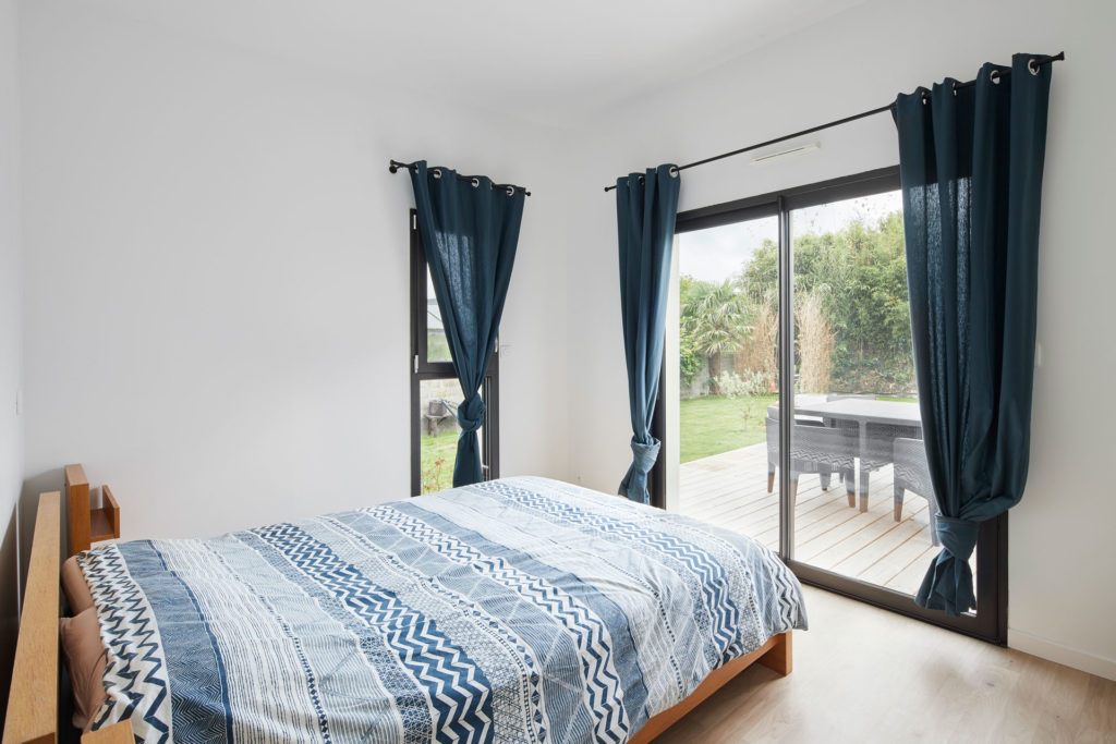 Maison familiale de plain-pied en L