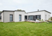 Maison familiale de plain-pied en L