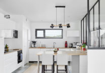 Maison familiale de plain-pied en L