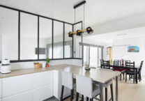 Maison familiale de plain-pied en L