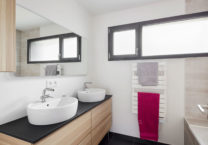 Maison familiale de plain-pied en L