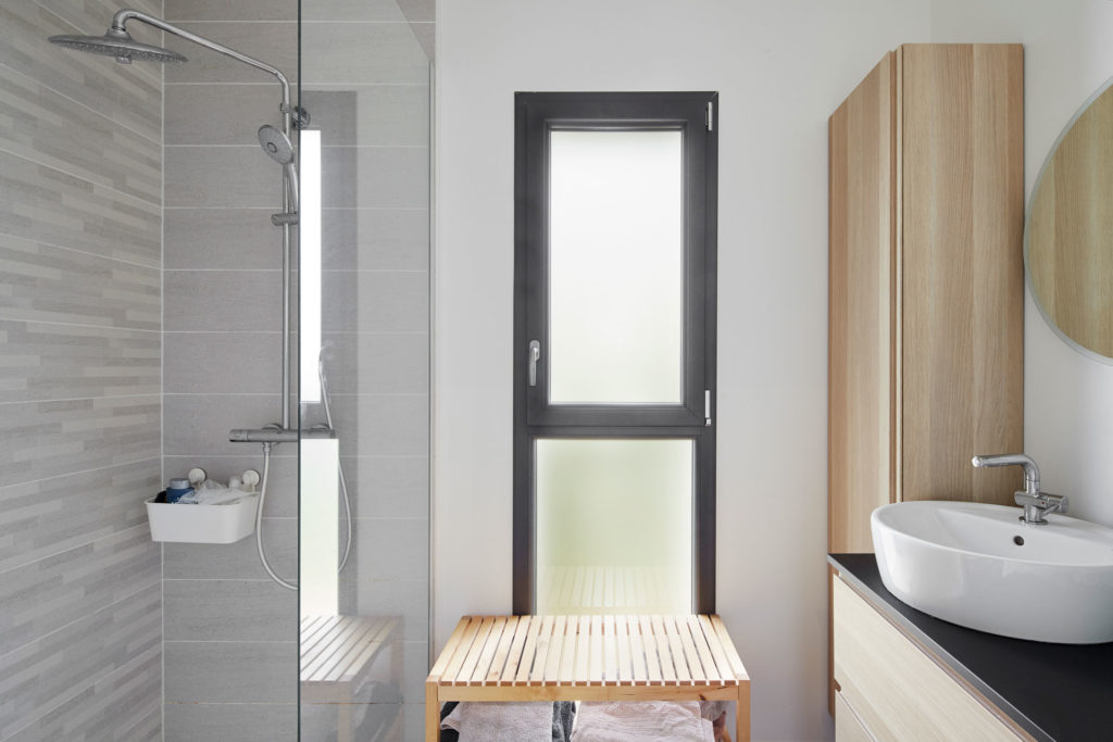 Maison familiale de plain-pied en L