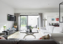 Maison familiale de plain-pied en L