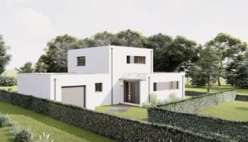 Projet de construction de maison moderne à Nantes (44)