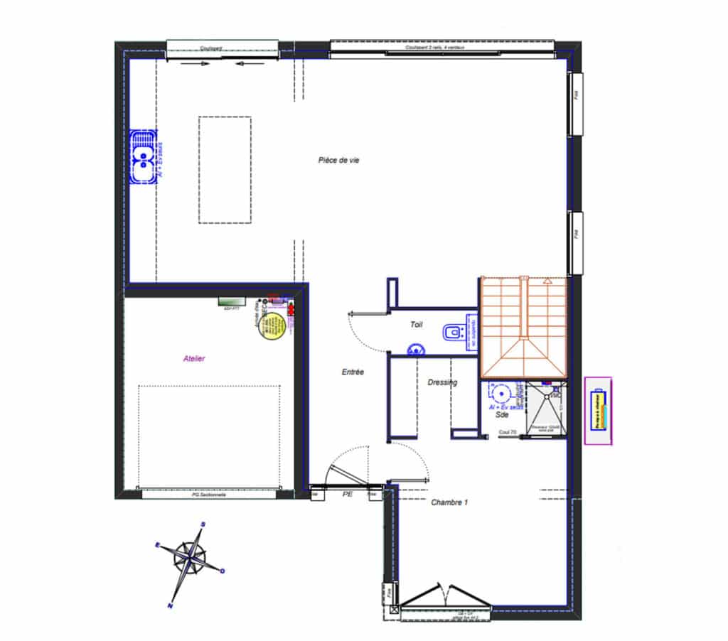 plan-RDC-maison-trecobat-rennes