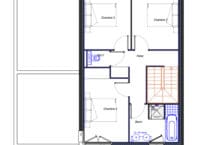 plan-étage-maison-trecobat-rennes
