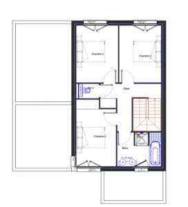 plan-étage-maison-trecobat-rennes