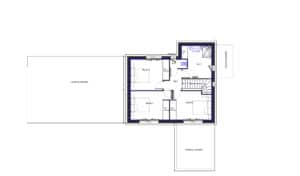 plan-étage-maison-moderne-