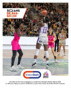 Trecobat, partenaire du Landerneau Bretagne Basket !