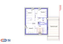 plan-étage-maison-trecobat-nantes