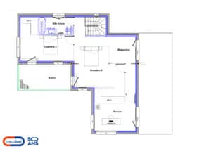 plan-étage-maison-trecobat-quimper