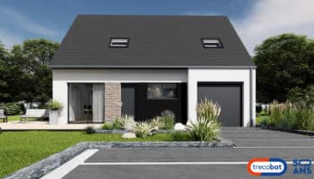 Plan de maison traditionnelle et familiale
