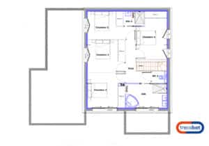 plan-maison-trecobat-rennes-étage