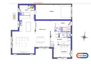 plan-maison-trecobat-rennes-rdc