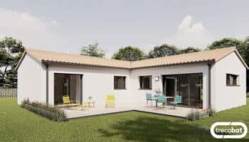 Plan de maison de plain-pied RE2020