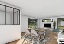 Plan de maison plain-pied confortable