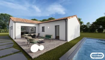 Plan de maison plain-pied confortable