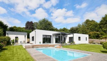 Maison écologique de plain-pied