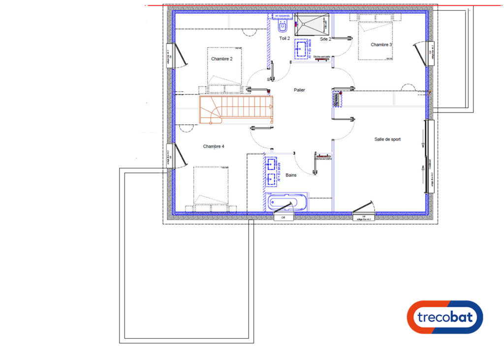 plan-maison-étage-trecobat-