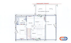 plan-étage-maison-traditionnelle-lotissement