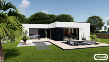 Plan de maison écologique de 100m²