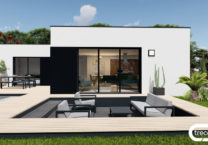 plan-maison-toit-plat