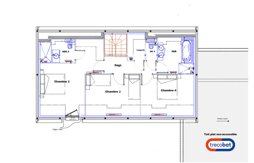 plan-maison-4-chambres