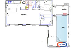 plan-maison-4chambre-rdc