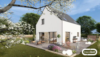 Plan maison traditionnelle à étage alliant confort et fonctionnalité