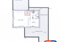 plan-étage-maison-moderne-