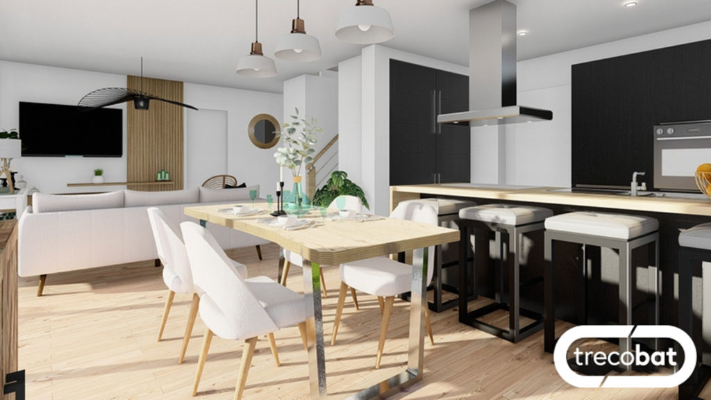 cuisine-ouverte-plan-maison