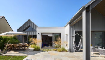 Maison de vacances contemporaine avec piscine intérieure