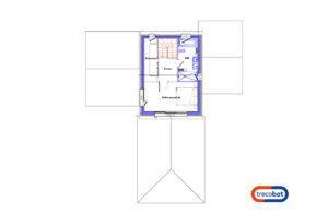 plan-maison-étage-tuiles-