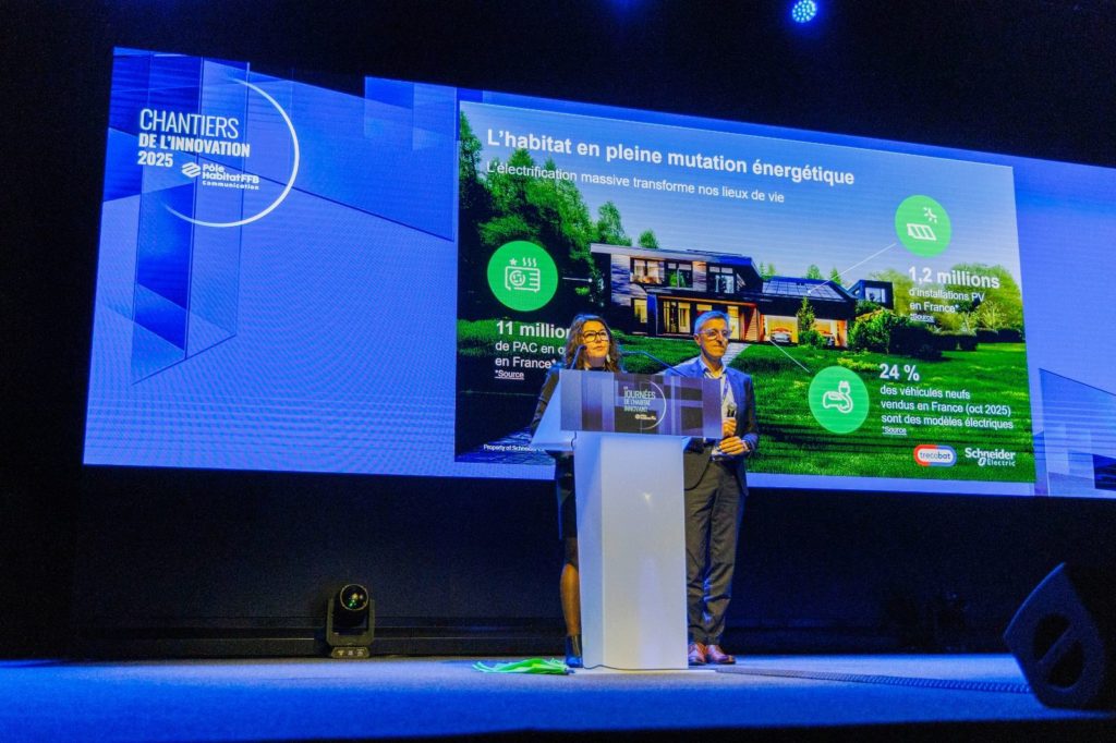Les journées de l'innovation 2025 - Médaille d'or dans la catégorie Les chantiers de l'innovation - Groupe Trecobat x Schneider Electric