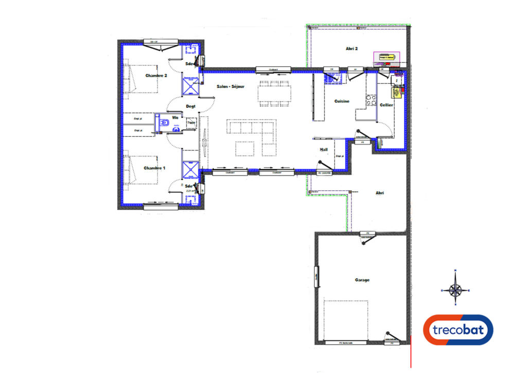 plan-maison-plain-pied-garage